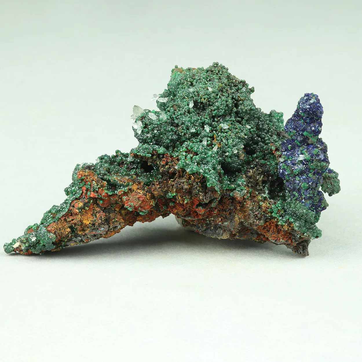 Zincolivenite from Greece, Attica, Christiana Mine - image 1
