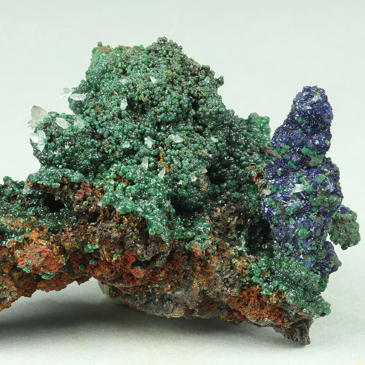 Zincolivenite from Greece, Attica, Christiana Mine - image 3