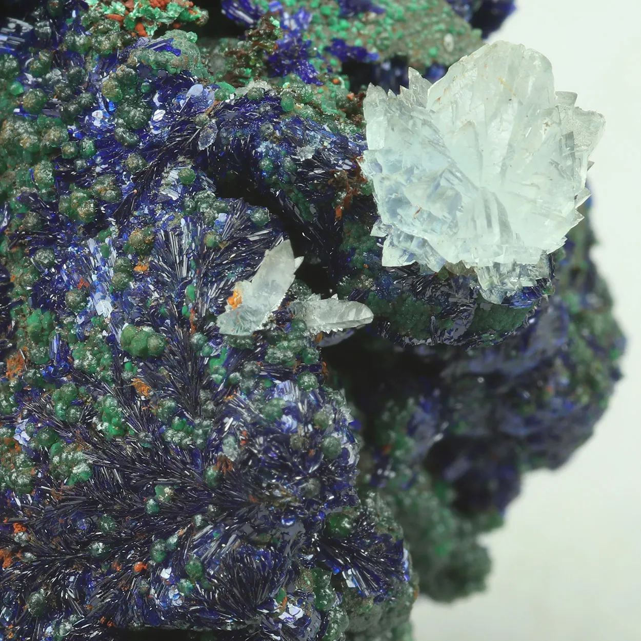 Zincolivenite from Greece, Attica, Christiana Mine - image 1
