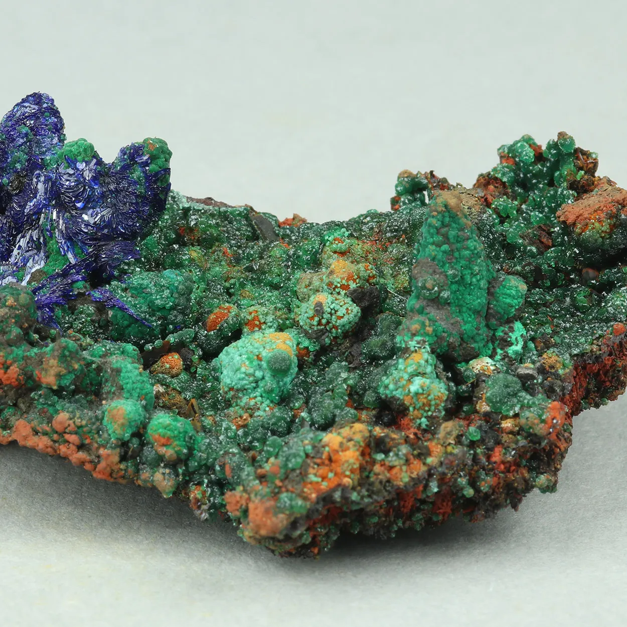 Zincolivenite from Greece, Attica, Christiana Mine - image 2