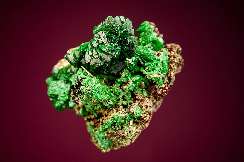 Zincolivenite from Tsumeb, Oshikoto Region, Namibia image