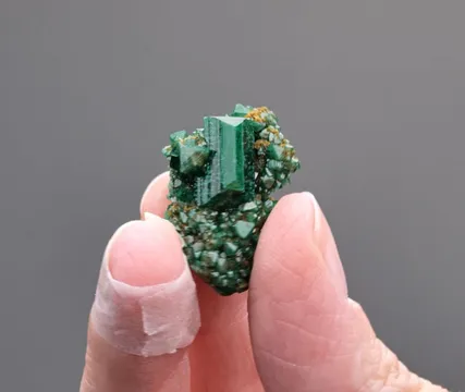 Zincolivenite from Tsumeb, Oshikoto Region, Namibia