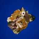 Zincolivenite on Wulfenite - image 3