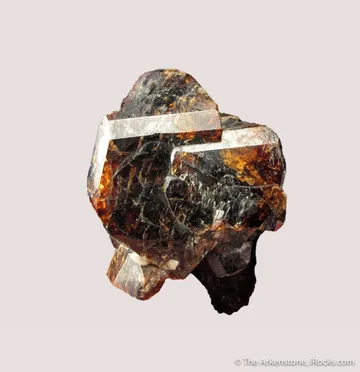 Zircon (fluor.) on Biotite and Hornblende