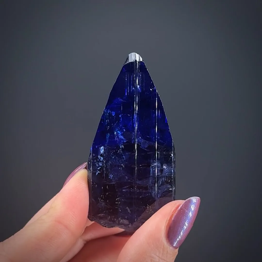 Zoisite var. Tanzanite - image 1