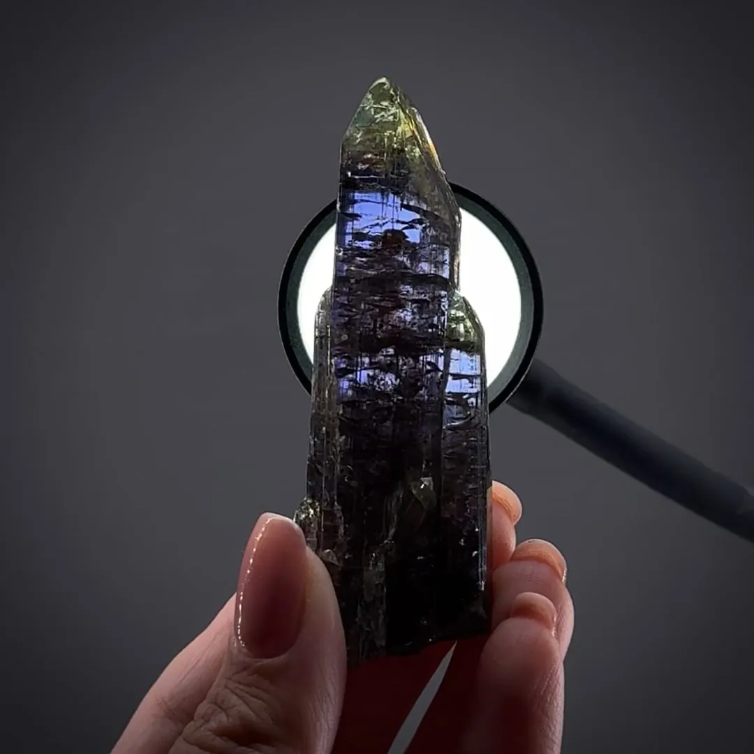 Zoisite var. Tanzanite - image 1