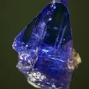 Zoisite var. Tanzanite with Diopside - image 2