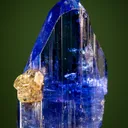 Zoisite var. Tanzanite with Diopside - image 1