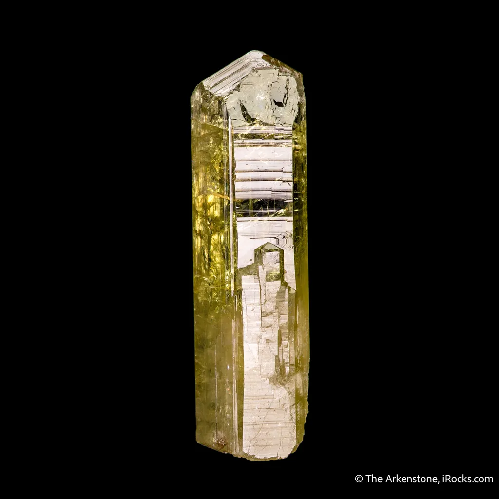 Zoisite var. Yellow Tanzanite image