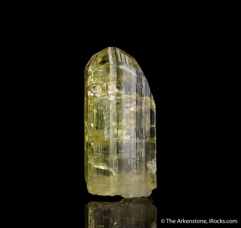 Zoisite var. Yellow Tanzanite image