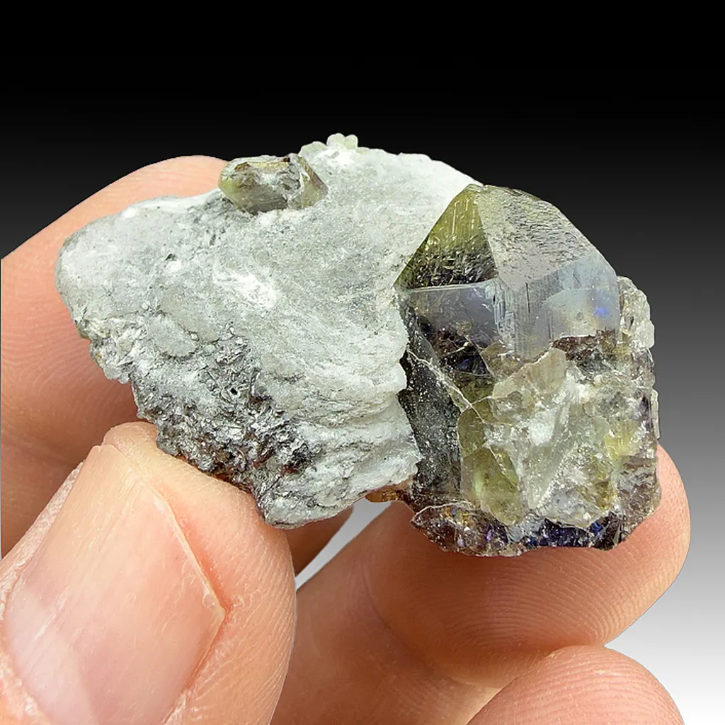 Zoisite with Calcite image