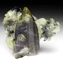 Zoisite with Diopside, Titanite - image 1