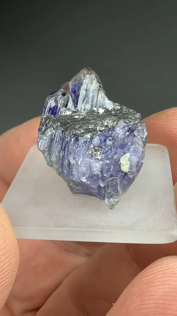 Zoisite with Graphite - image 2