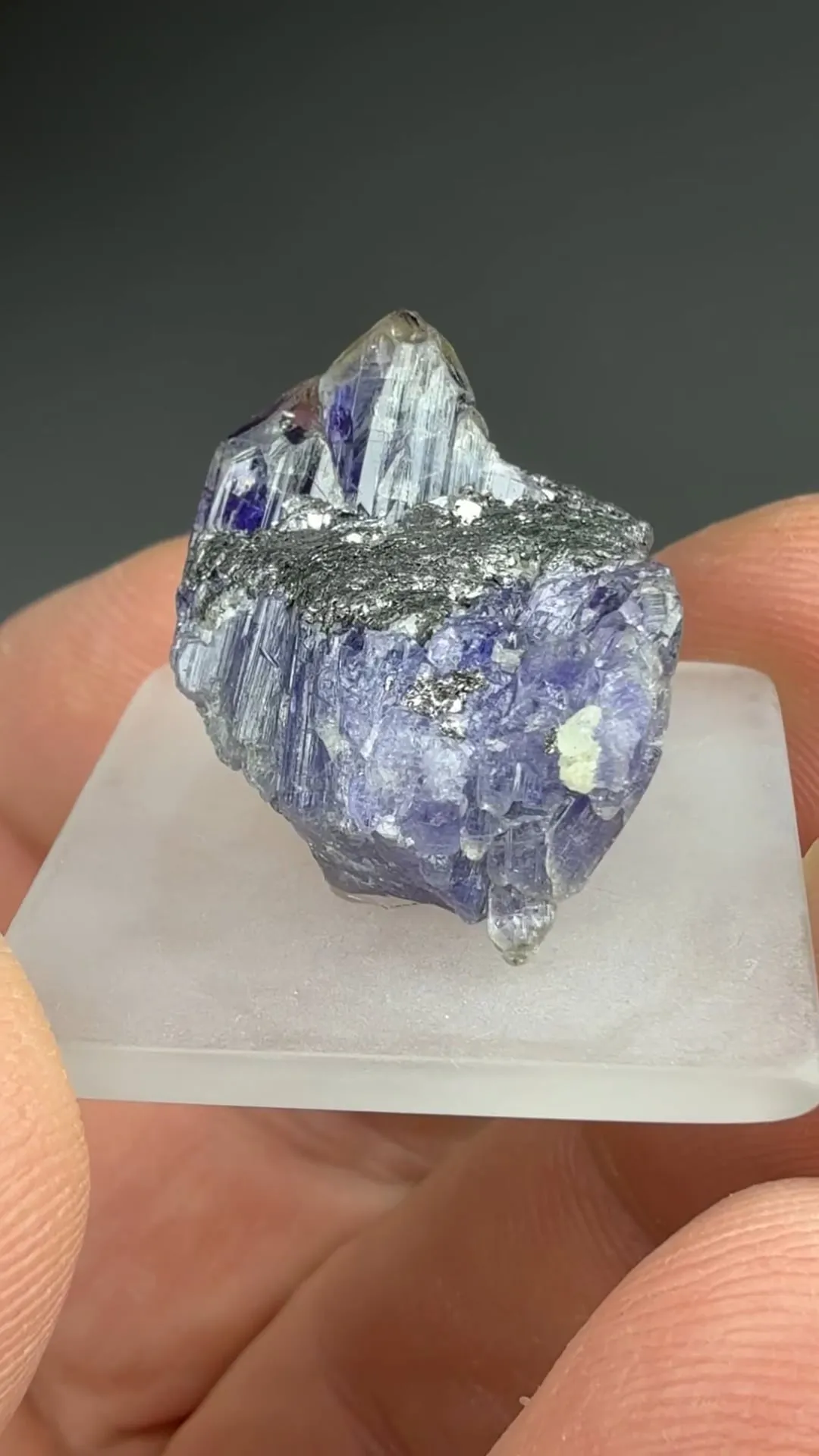 Zoisite with Graphite - image 2