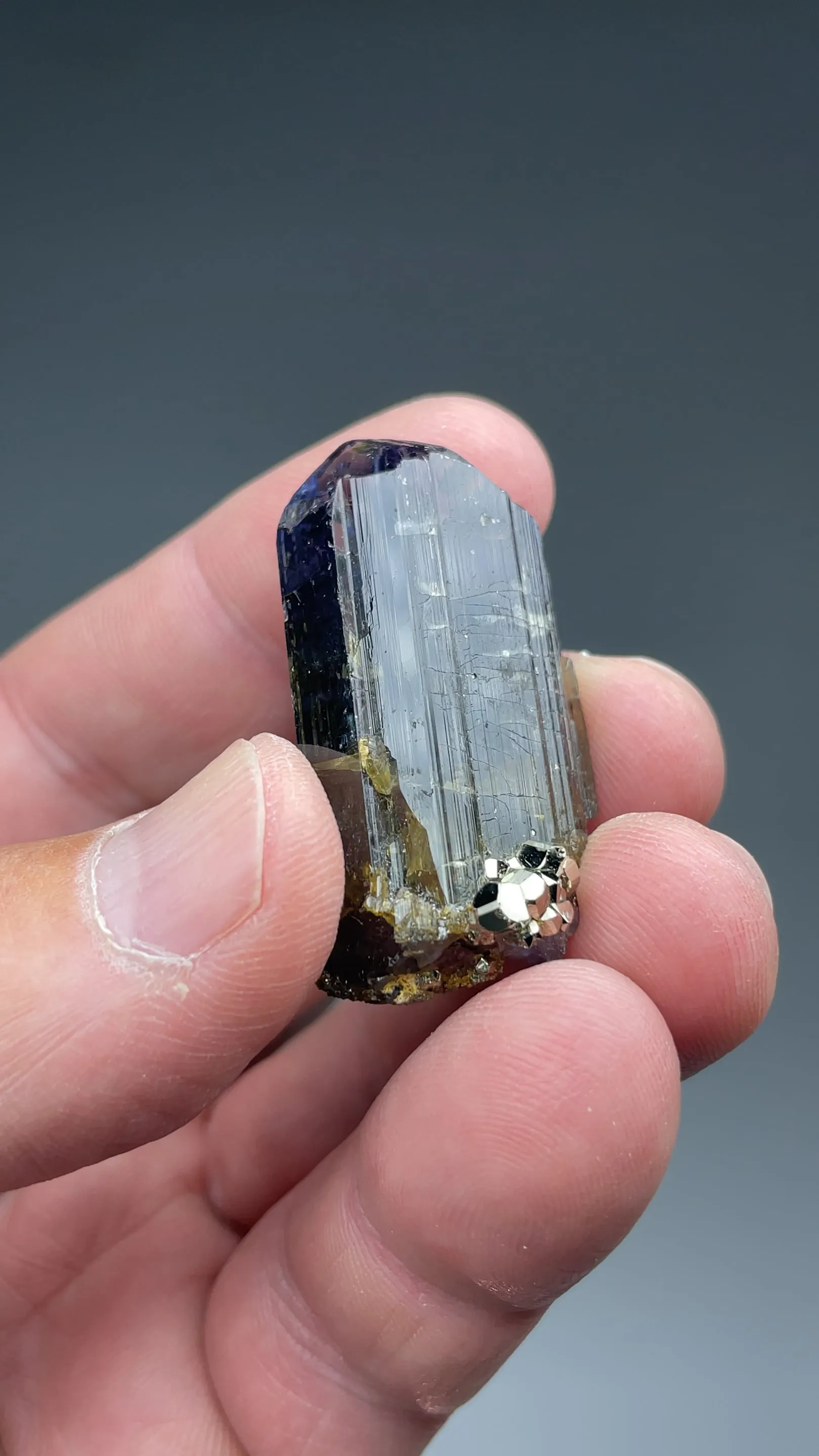 Zoisite with Pyrite - image 2