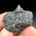 Zunyite with Hematite - image 1